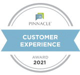 Pinnacle Customer Experience Award 2021